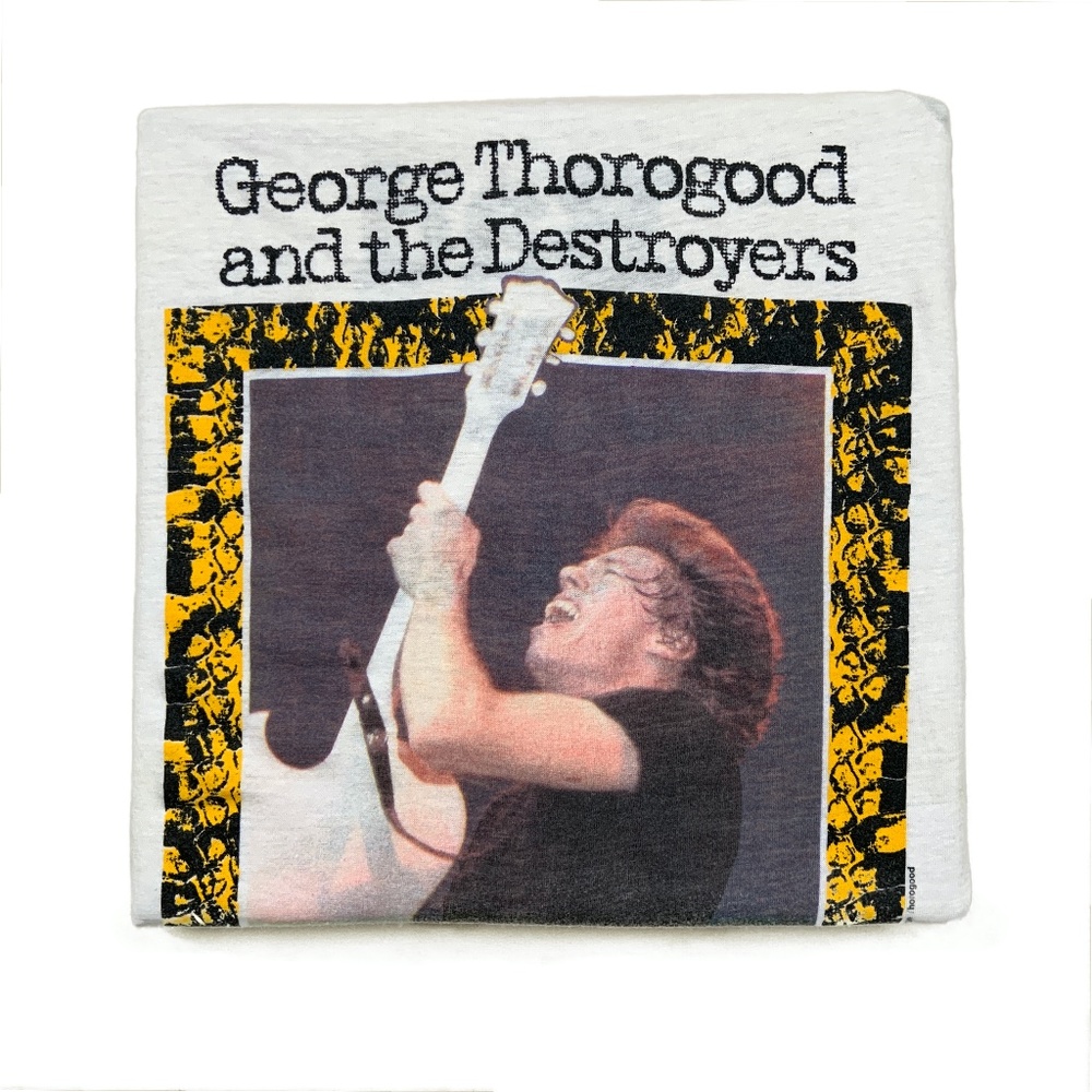 1982 George Thorogood Bad To The Bone Music Shirt